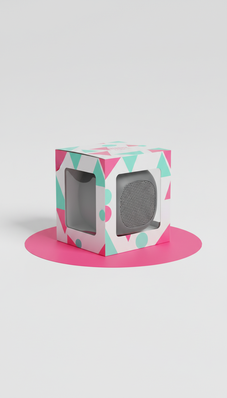 Novelty Wireless Mini Speaker Cube