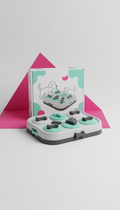 Interactive Pet Feeding Puzzle Tray